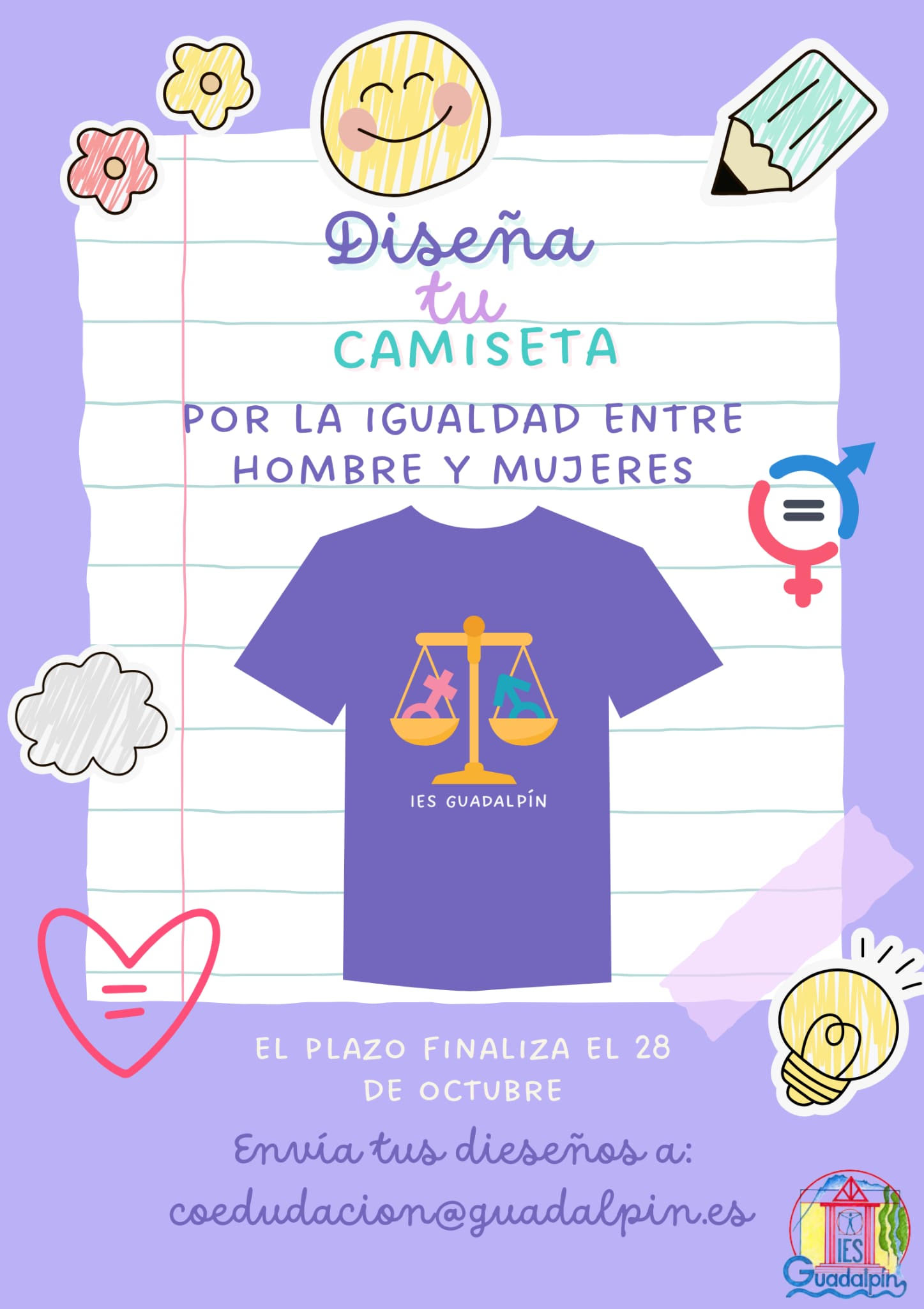 I CONCURSO PARA EL DISEÑO DE UNA CAMISETA COEDUCATIVA